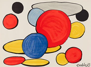 Grey Ellipse (from Our Unfinished Revolution) by Alexander Calder