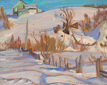 Winter, St. Tite des Caps by Alexander Young (A.Y.) Jackson