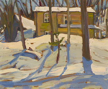 Yellow House, Ripon by Alexander Young (A.Y.) Jackson