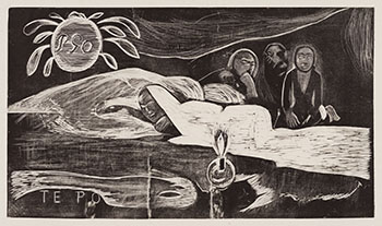 Te po (The Night), from the Noa Noa Suite by Paul Gauguin