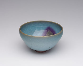 A Chinese Jun Yao Purple Splashed Bowl, Jin Dynasty, 12th Century by  Chinese Art
