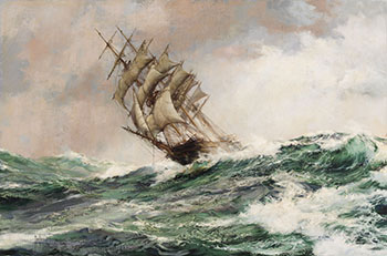 Cape Horn Gale by Montague J. Dawson