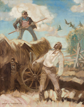 Nathan the Unbeaten by John Ford Clymer