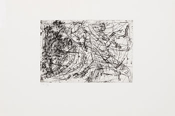 Larmes à petits flots no. 1 par Jean Paul Riopelle