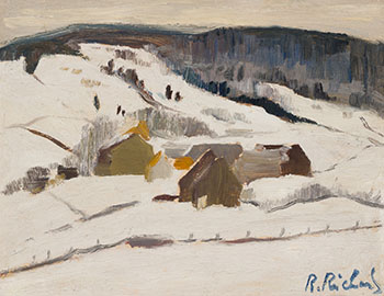 Paysages d'hiver par René Jean Richard