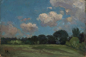 Summer Clouds, High Park, Toronto par James Edward Hervey (J.E.H.) MacDonald
