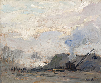 The Crane, Sunset by Robert Wakeham Pilot
