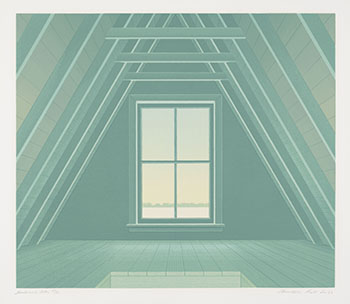 Sackville Attic par Christopher Pratt