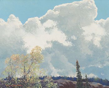 Spring over Eldorado, Great Bear Lake, N.W.T. par Frank Hans (Franz) Johnston