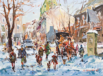 Québec, Boulevard St. Louis by Serge Brunoni