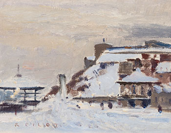 Dufferin Terrace, Québec by Robert Wakeham Pilot