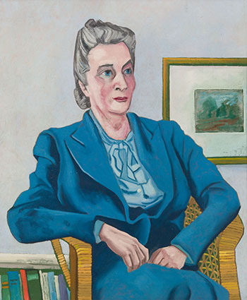 Portrait of Mrs. H.B. Hill by Maxwell Bennett Bates