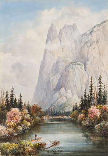 Sentinel - Yosemite by Washington F. Friend