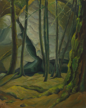 Rocks - Restmore, B.C. by William Percival (W.P.) Weston