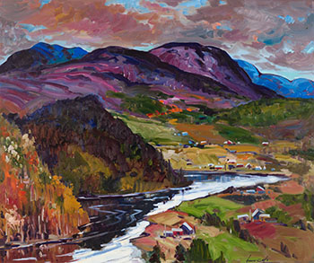 Rivière Noire, St. Simeon by Bruno Cote