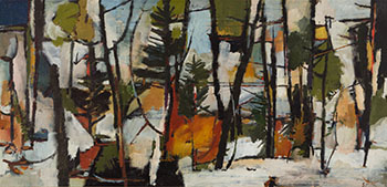 Untitled (Landscape with Trees) by Gordon Appelbe Smith
