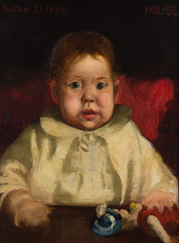 Portrait of Claire Belden as a Baby by Paul Peel