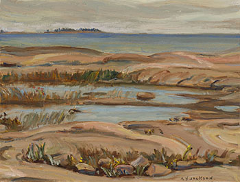 South Pine Island from Split Rock by Alexander Young (A.Y.) Jackson