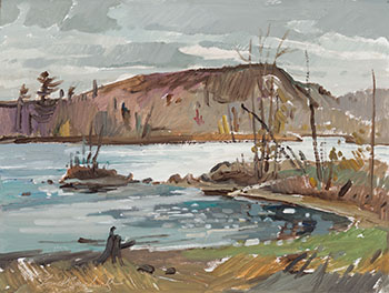 Lac Renaud, Laurentians by Lorne Holland Bouchard