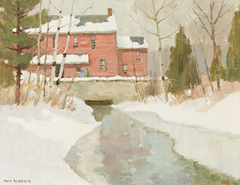 The Village Mill by Tom (Thomas) Keith Roberts