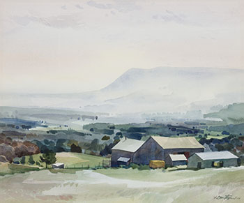 Early Morning, Thornbury par Donald MacKay Houstoun