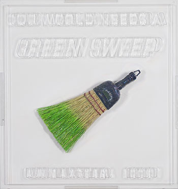 Our World Needs a Green Sweep par Iain Baxter