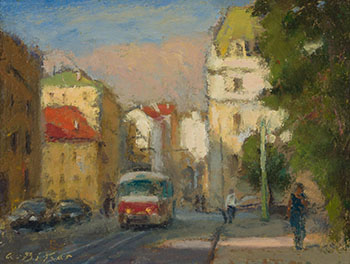 The Tram, Prague par Antoine Bittar