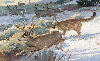 The Race Is to the Swift par Robert Frederick Kuhn