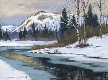 Devil's River, Early Spring par Thomas Hilton Garside