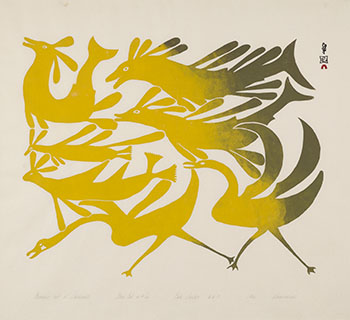 Animals Out of Darkness by Kenojuak Ashevak