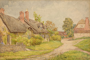 Country Village by Frederic Marlett Bell-Smith
