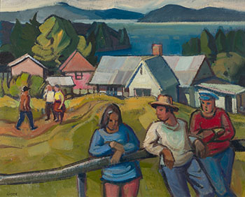 Port Washington Hamlet, B.C. by Henry George Glyde
