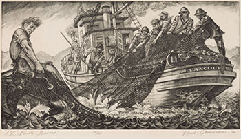 B.C. Purse Seiners by Paul Alexander Goranson