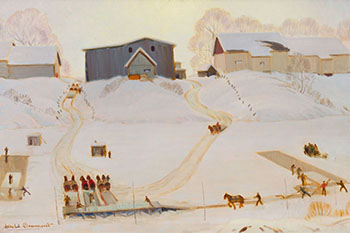 Winter Activities by Thomas Harold Beament
