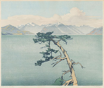 Howe Sound, B.C. by Walter Joseph (W.J.) Phillips