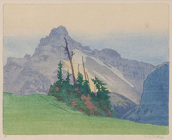 The Mountain by Walter Joseph (W.J.) Phillips