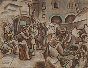 Kingston Market by Andre Charles Bieler