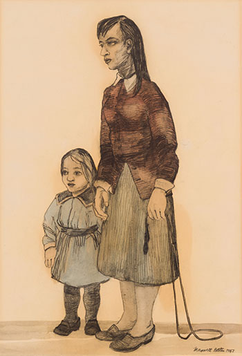 Mother and Child by Maxwell Bennett Bates