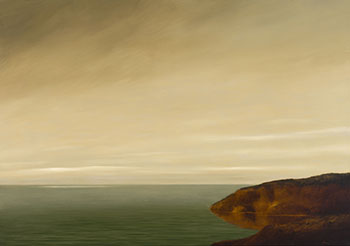 Morning Mist on Lake Ontario, Seen from the Scarborough Bluffs par Malcolm Rains