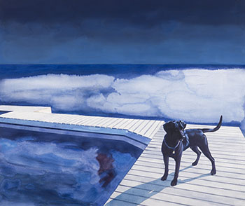 Black Dog (Georgian Bay) par Alexandra (Sandy) Haeseker