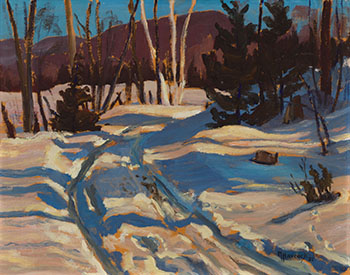 Road Near Tip Top - Gatineau Highway par Dr. Maurice Hall Haycock