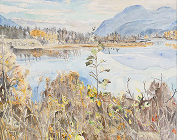 Mountains in Fall par Dorothy Knowles