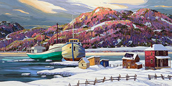 On the Western Tip of Iles-aux-Coudres par Vladimir Horik