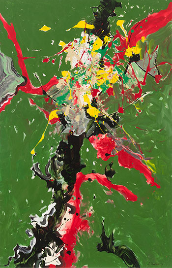 Flowering Bush Series par Jack Leonard Shadbolt