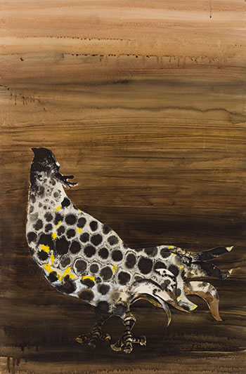 Bird Figure par Jack Leonard Shadbolt