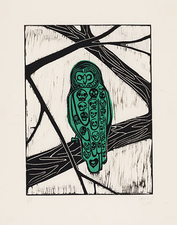 Owl par Kim Dorland