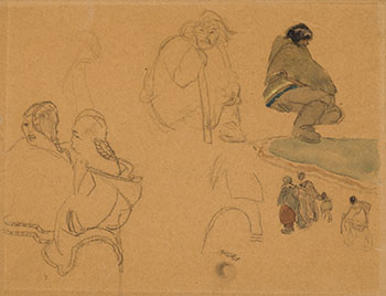 Figure Sketches, South Baffin Island par Frederick Horsman Varley
