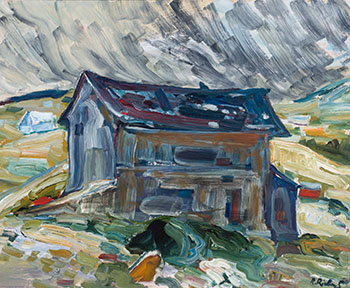 La maison bleue par René Jean Richard