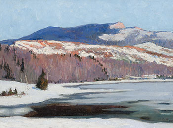 Sunglow, Mount Tremblant, Quebec par Maurice Galbraith Cullen