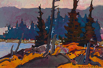 Irving Point, Salt Spring par Robert Genn